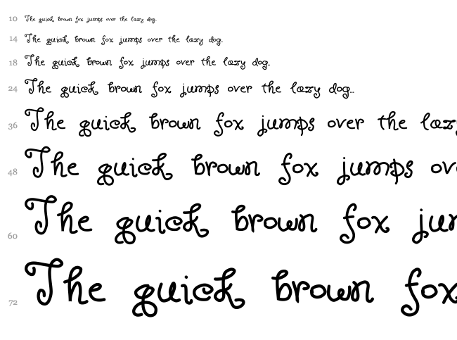 Royalty Waffles font waterfall